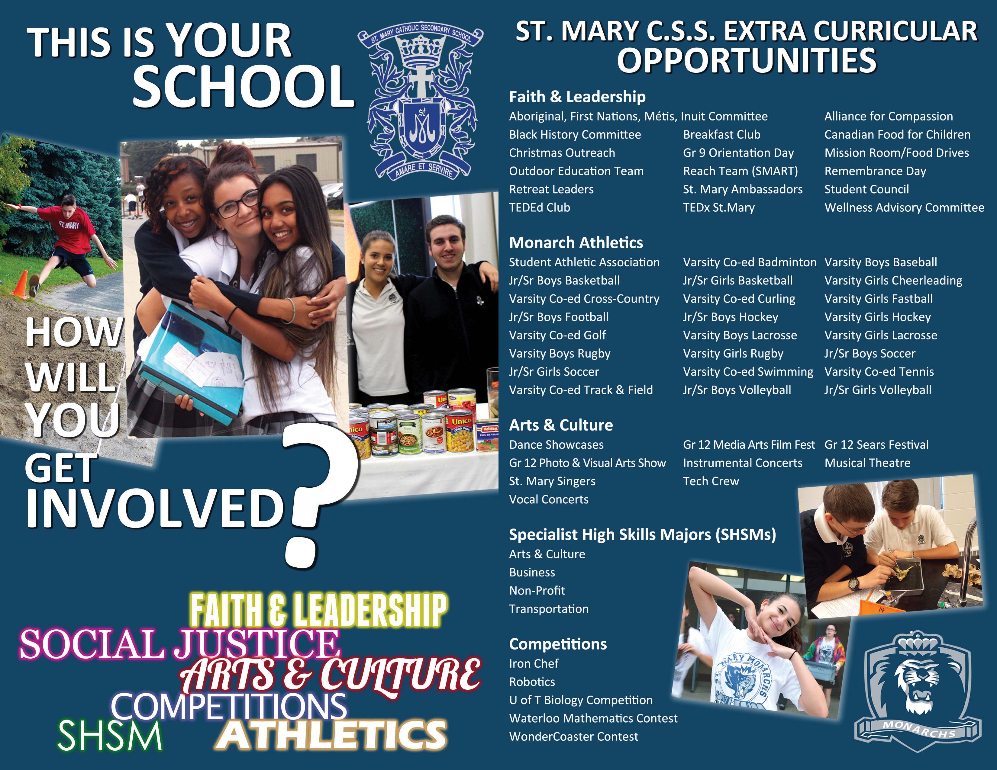 Extra Curriculars Flyer